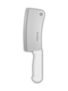 HACHA MANGO BLANCO 6" EXCALIBUR