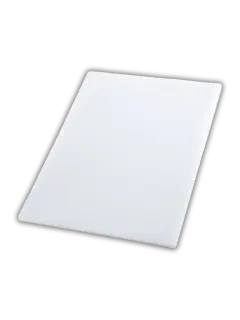 TABLA PARA PICAR BLANCA 38X50X0.8CM KITCHEN BAR