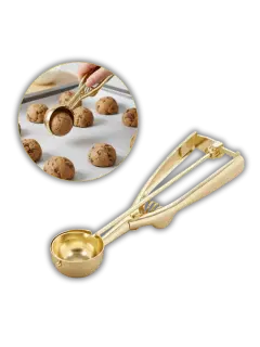 CUCHARA PARA GALLETAS DORADA WLTON UNIDAD