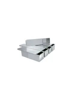 MOLDE PAN SANDWICH #8 30X13X11.5CM ALUMWARE