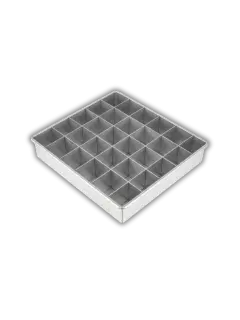 BANDEJA CORTADORA 31X26X2CM 30 BROWNIE 5CM MEDIANA