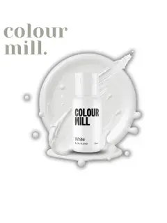WHITE COLORANTE PARA TODO 20ML COLOUR MILL