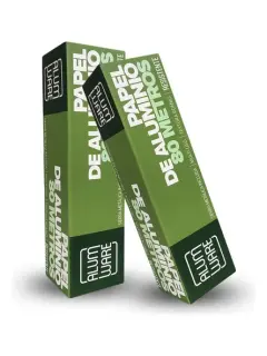 PAPEL ALUMINIO MULTI-USO 80MTS X 30CM ALUMWARE