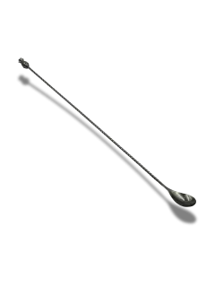 CUCHARA COCTELERA ACERO PI&Ntilde;A  33CM