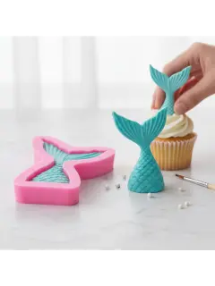 MOLDE ROSADO DE COLA DE SIRENA