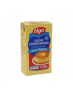 LECHE CONDENSADA TIGO CARTON 395GR