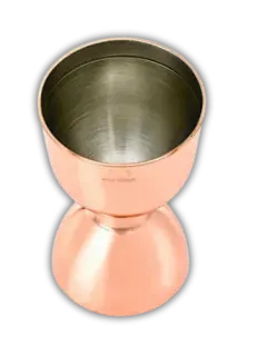 JIGGER CAMPANA 30/60ML COBRE
