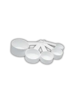 TAZAS MEDIDORAS PLASTICAS 5PZ PRESS