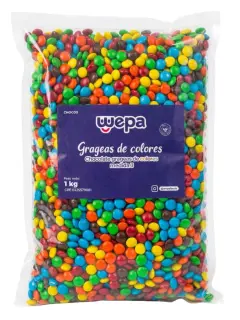SPRINKLES LLUVIA DE COLORES 1KG WEPA
