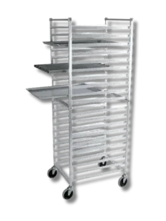 CARRO GRANDE PORTABANDEJA CON REMACHE ALUMWARE