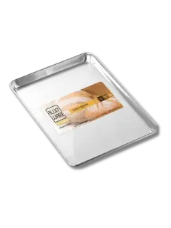 BANDEJA PANADERA PEQUEÑA LISA 33X45CM ALUMWARE