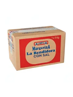 MARGARINA CON SAL ALBECA 5KG CAJA