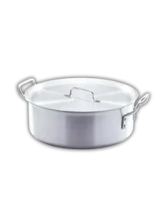 CACEROLA DE ALUMINIO C/TAPA 47L 50X20CM ALUMWARE