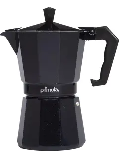 CAFETERA 9 TAZAS NEGRA DE ALUMINIO PRIMULA