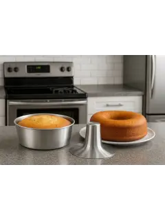 MOLDE 2EN1 16X10CM + SAVARIN ALUMINIO REDONDO