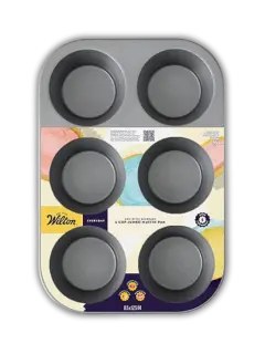 MOLDE JUMBO MUFFIN 6 CAVIDADES WILTON