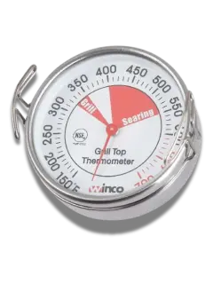 TERMOMETRO PARA PARRILLA 70/370°C WINCO