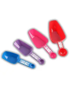 JUEGO DE CUCHARA Y TAZAS DE MEDIR EXCALIBUR 4 PCS