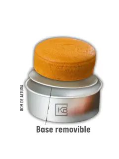 MOLDE 8CM DE ALTURA DESMOLDABLE DE ALUMINIO