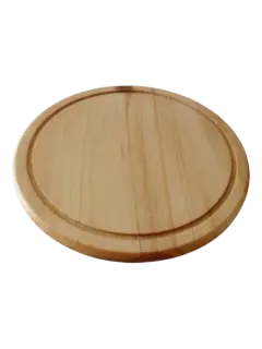 TABLA PARA PIZZA DE MADERA 26CM