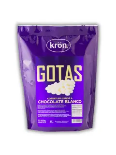 GOTAS COBERTURA BLANCA KRON